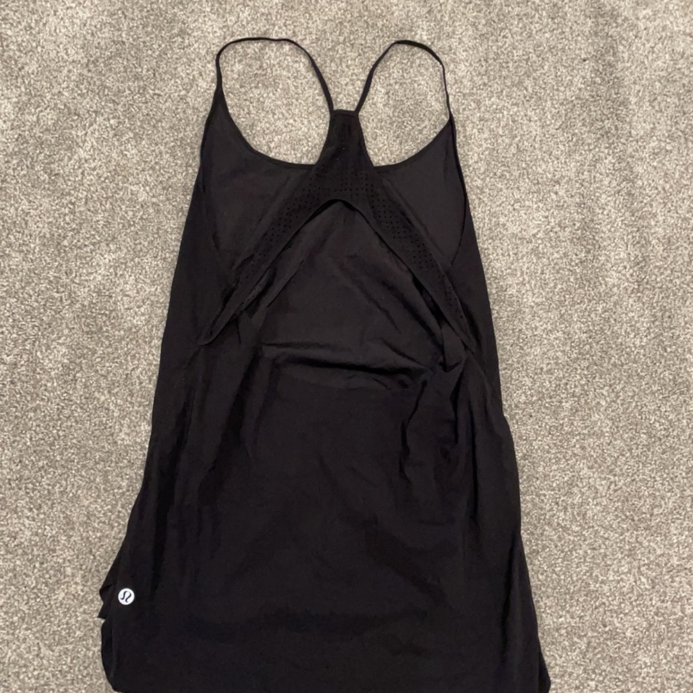 Lululemon Black Sweat Proof Tank